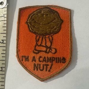 I’m a Camping Nut Embroidered Patch